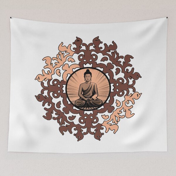 Item preview, Mandala buddha designed and sold by Buda--Vibes.