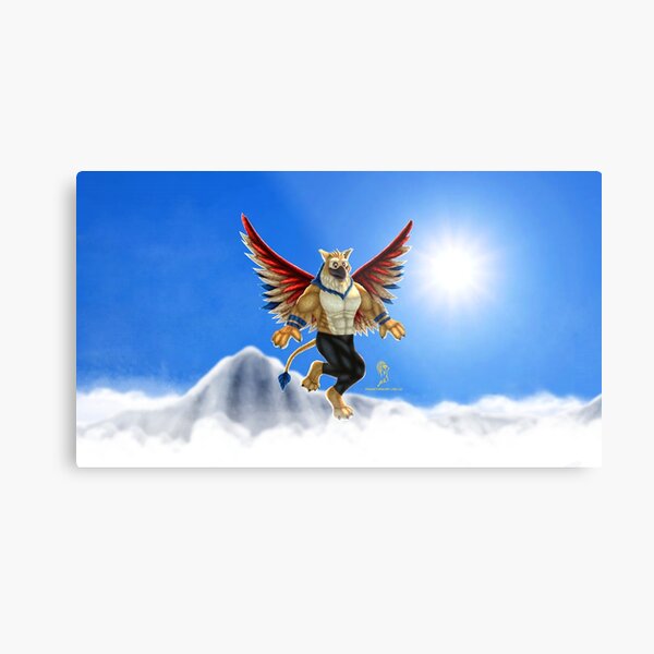Item preview, Griffin (Original illustration)  designed and sold by frankturriart.