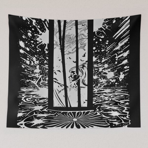 Item preview,  Contemplation Behind Bars/dark colors designed and sold by Fadi Alyaldani.