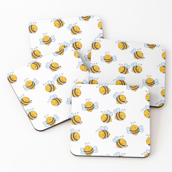 Item preview, "Bee Kind – Cute Kawaii Honey Bee Design | Save the Bees, Cottagecore, Pastel, Wholesome Positivity Gift" designed and sold by artworkathome.