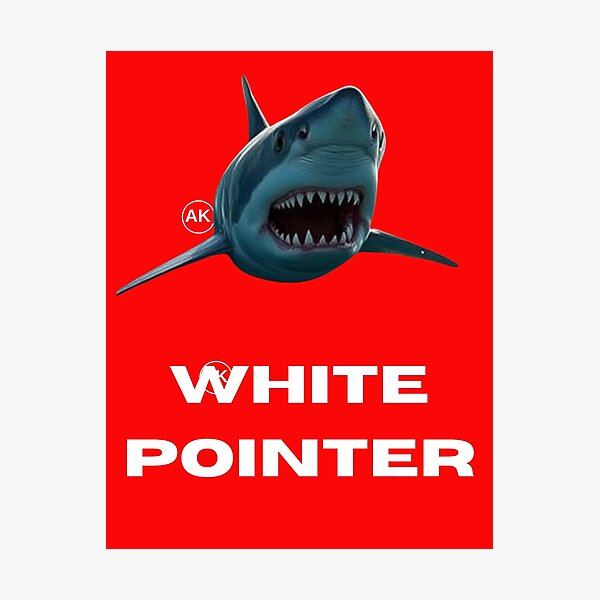 Item preview, White Pointer Shaerk designed and sold by Andykinoz.