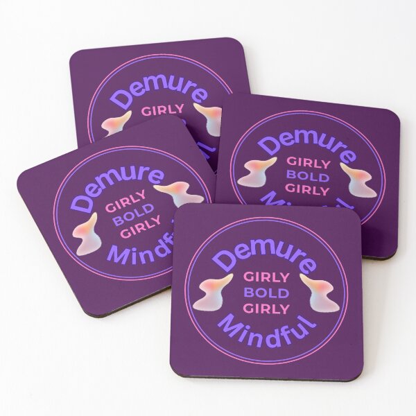 Item preview, Demure Mindful Girly Bold designed and sold by Chekky.