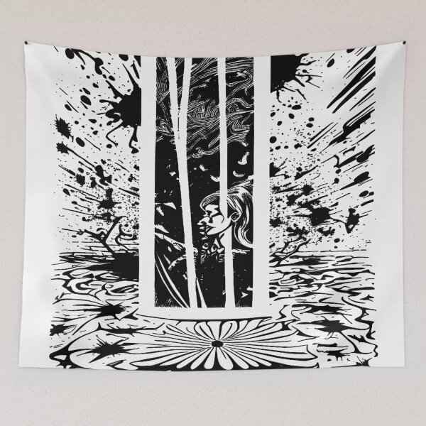 Item preview, Contemplation Behind Bars/light colors designed and sold by Fadi Alyaldani.