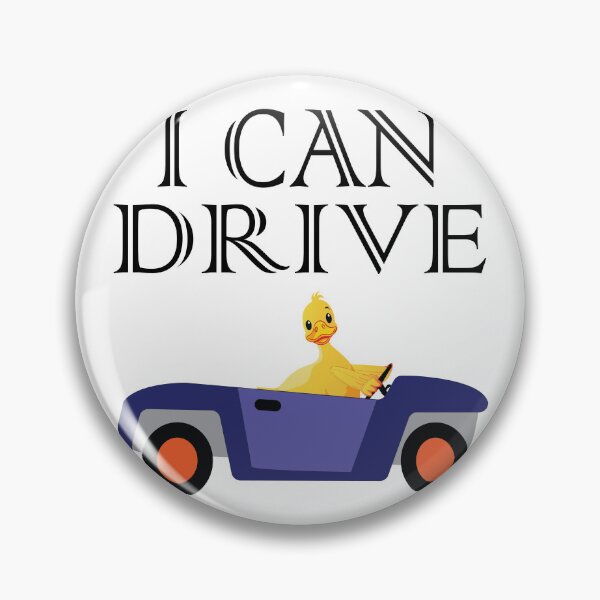Item preview, I Can Drive, Duck Driving Car designed and sold by SAIDDIA.