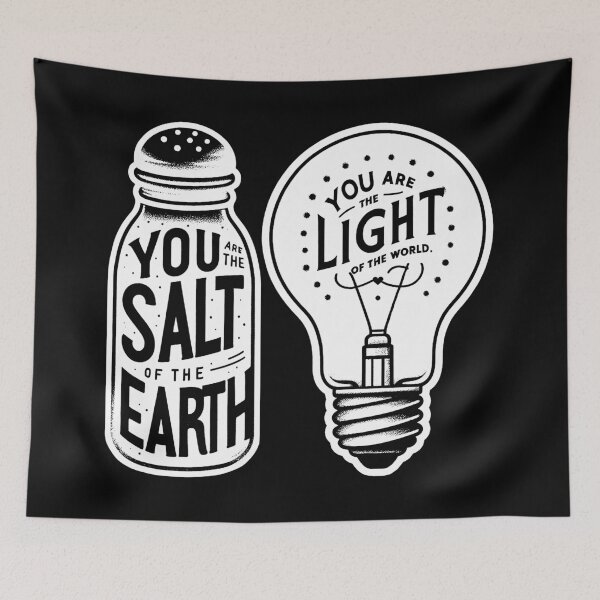 Item preview, Matthew 5:13-14 Salt and Light designed and sold by plushism.
