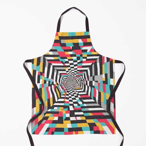 Item preview, Optical Illusion Art – Neon Labyrinth: A Dazzling Visual Experience designed and sold by catcurio.