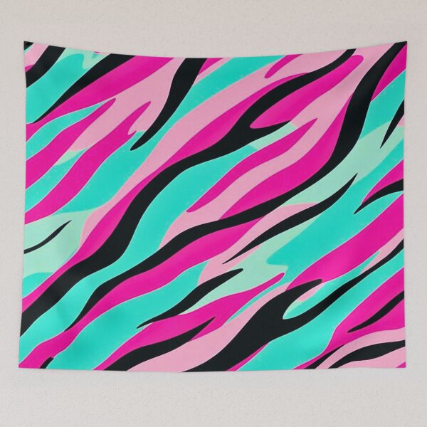 Item preview, Mint And Pink Camo Tiger Stripe Camouflage Pattern designed and sold by CamouflageLab.