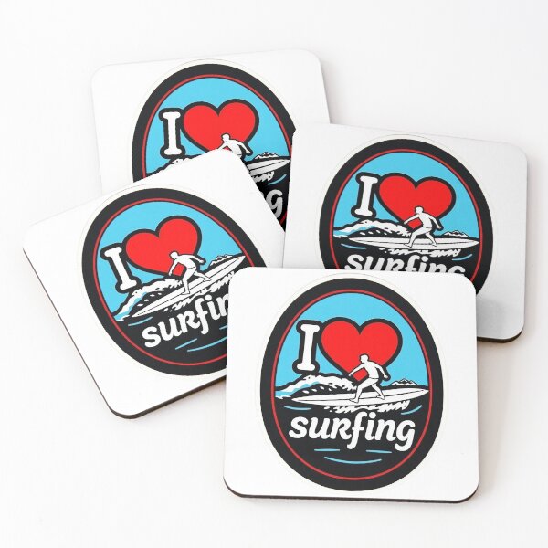 Item preview, I love surfing designed and sold by JackFreestone.