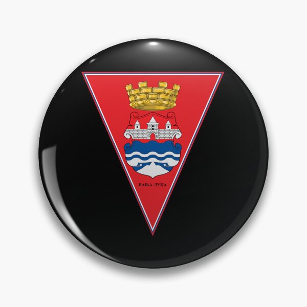 Item preview, Banja Luka Flag & Coat of arms designed and sold by adamst555.