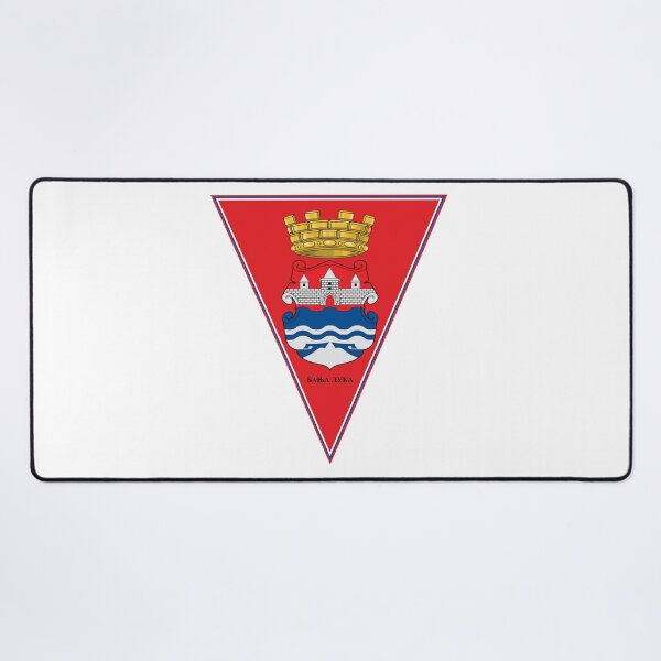 Item preview, Banja Luka Flag & Coat of arms designed and sold by adamst555.