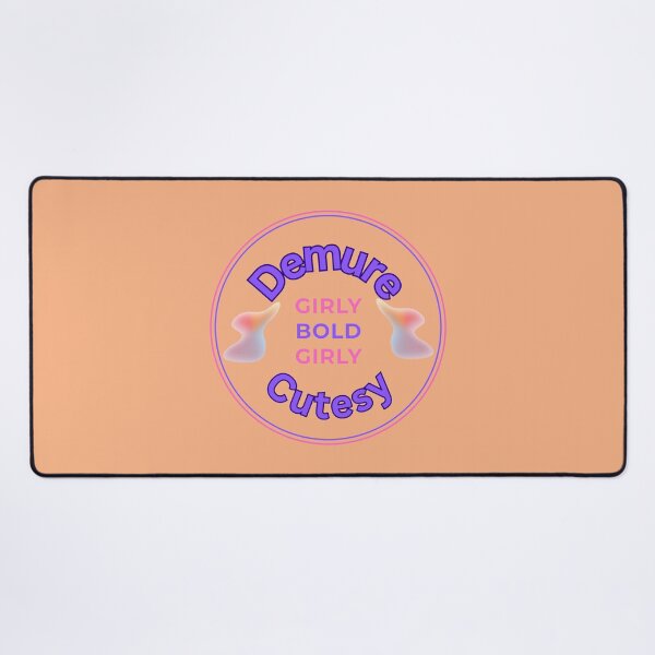 Item preview, Demure Cutesy Girly Bold designed and sold by Chekky.