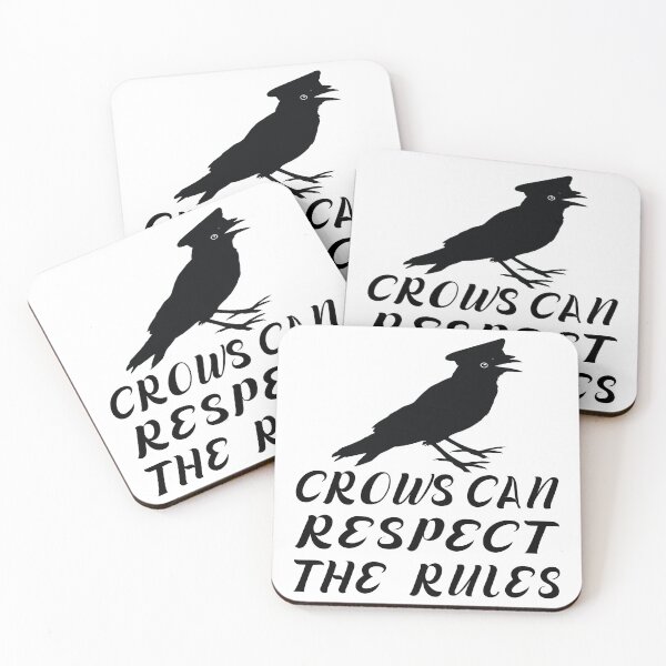 Item preview, Crows Can Respect The Rules designed and sold by SAIDDIA.