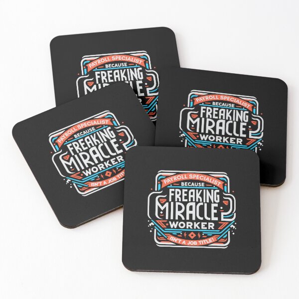Item preview, Payroll Specialist Because Freaking Miracle Worker Isn't A Job Title! designed and sold by TeesYouWant.