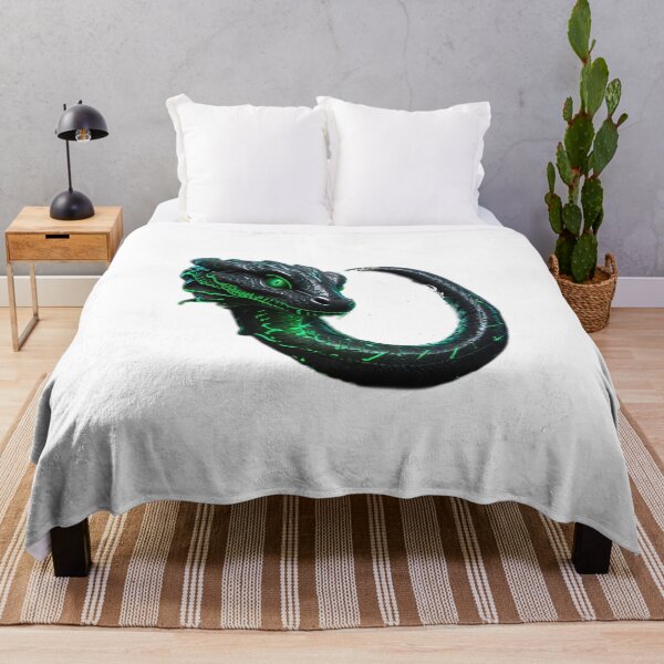 Item preview, Serpent of Shadows – Obsidian Carved Snake Design designed and sold by akhdesigns7.