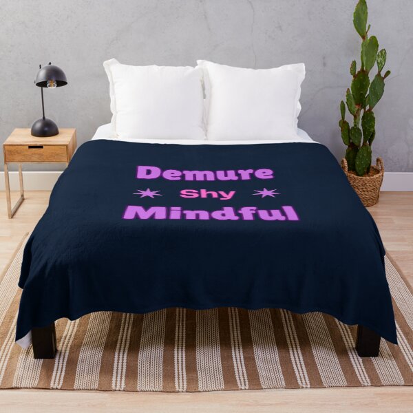 Item preview, Demure Mindful Shy designed and sold by Chekky.