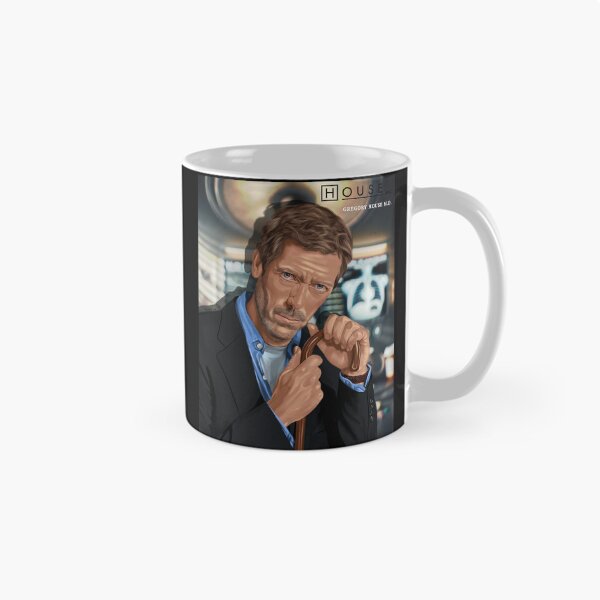 Artikelvorschau, Hugh Laurie als Dr. Gregory House in „Dr. House“ – Fanart entworfen und verkauft von ituno-art-by-ek.