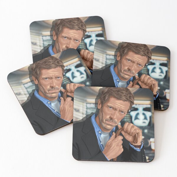 Item preview, Hugh Laurie as Dr. Gregory House in House - fanart designed and sold by ituno-art-by-ek.