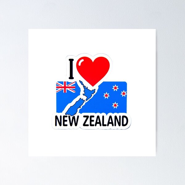 Item preview, I love New Zealand designed and sold by JackFreestone.