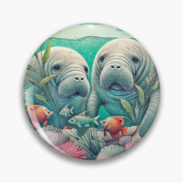 Item preview, Manatee Reef Scene designed and sold by candiscamera.