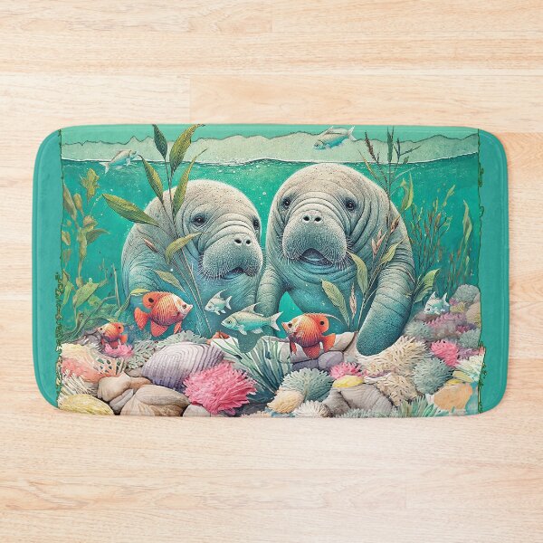 Item preview, Manatee Reef Scene designed and sold by candiscamera.