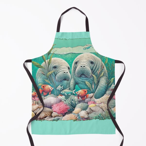 Item preview, Manatee Reef Scene designed and sold by candiscamera.