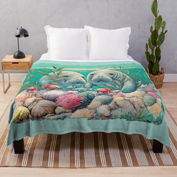 Item preview, Manatee Reef Scene designed and sold by candiscamera.