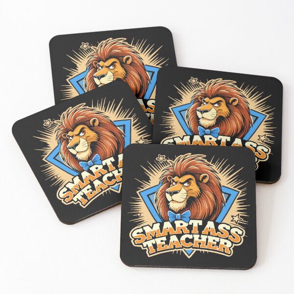 Item preview, Know-it-all clever teacher lion funny gift designed and sold by Pineapple-Tree.