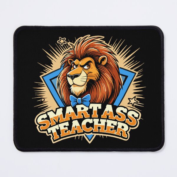 Item preview, Know-it-all clever teacher lion funny gift designed and sold by Pineapple-Tree.