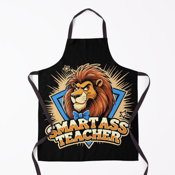 Item preview, Know-it-all clever teacher lion funny gift designed and sold by Pineapple-Tree.