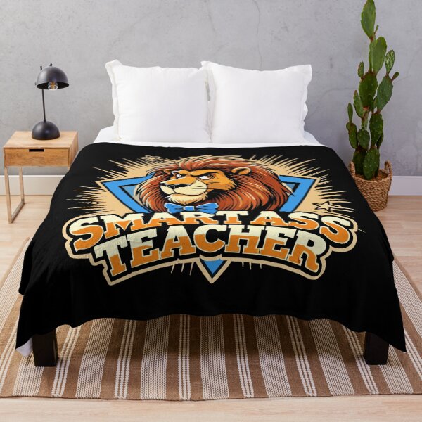 Item preview, Know-it-all clever teacher lion funny gift designed and sold by Pineapple-Tree.