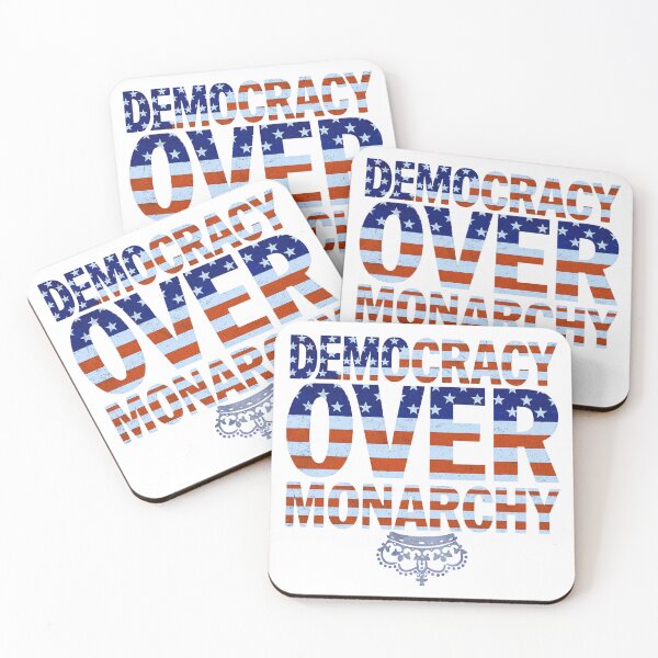 Item preview, Democracy Over Monarchy: Power To The People, Freedom First designed and sold by elynne9.