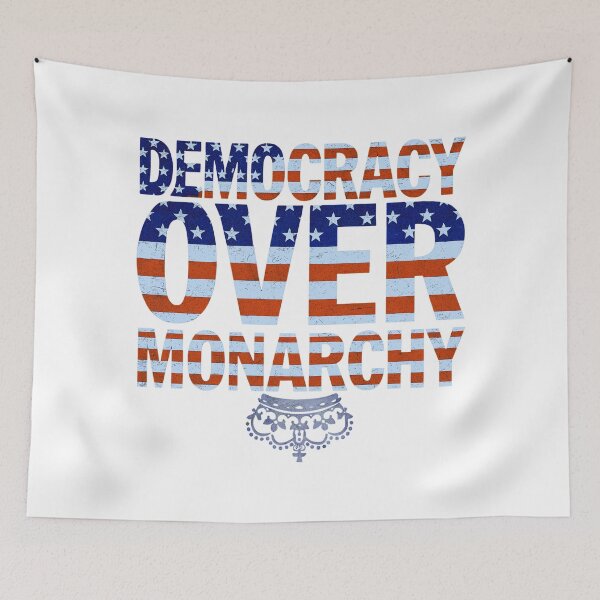 Item preview, Democracy Over Monarchy: Power To The People, Freedom First designed and sold by elynne9.