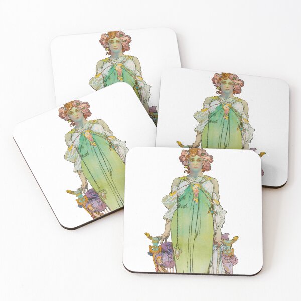 Item preview, Alphonse Mucha - Leslie Carter designed and sold by elinaarbidane.