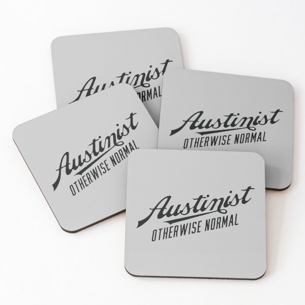 Item preview, Austinist - Otherwise Normal -  in black designed and sold by knappidesign.
