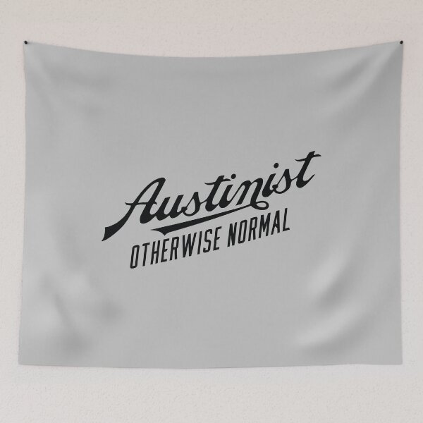 Item preview, Austinist - Otherwise Normal -  in black designed and sold by knappidesign.