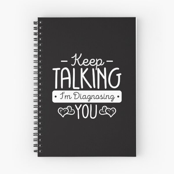 Item preview, Keep Talking, I'm Diagnosing You – Fun Medical Humor Design designed and sold by mahsanart.