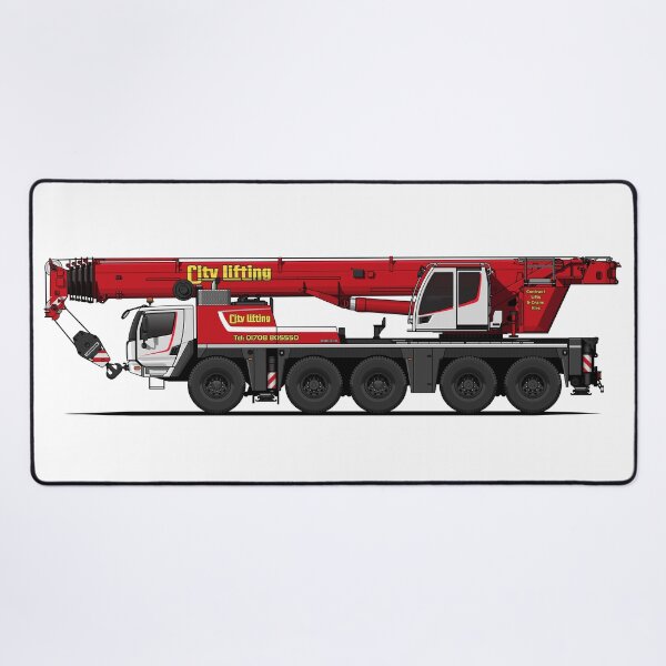 Mobile Crane 94 Desk Mat