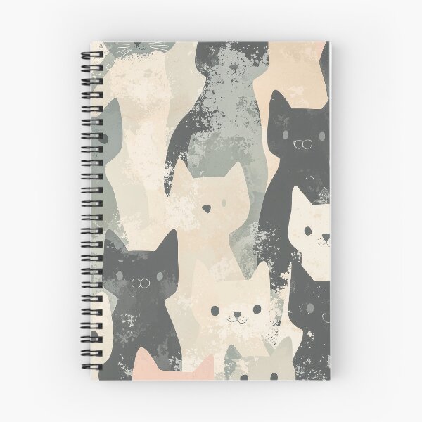 Item preview, A nostalgic vintage-inspired background with a repeating pattern of delicate small cats in muted colors and soft lighting designed and sold by Paolo Modena Photography    -   Fine Italian Art.