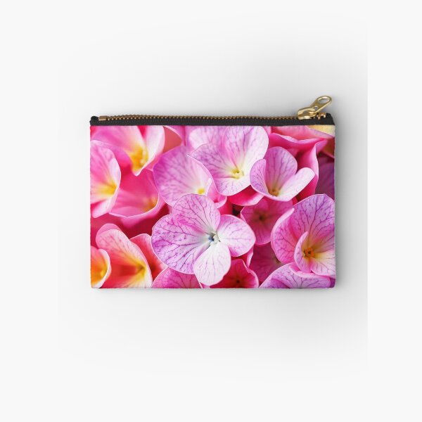 Item preview, pink hydrangea petals closeup designed and sold by EmeraldeaArt.
