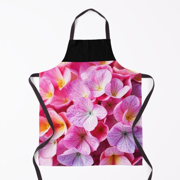 Item preview, pink hydrangea petals closeup designed and sold by EmeraldeaArt.