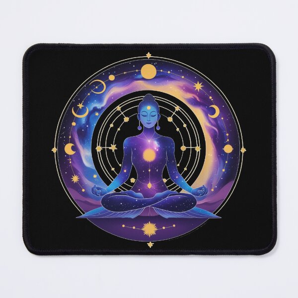 Item preview, Cosmic Meditation Goddess - Astrology Zen Art designed and sold by Kashear.