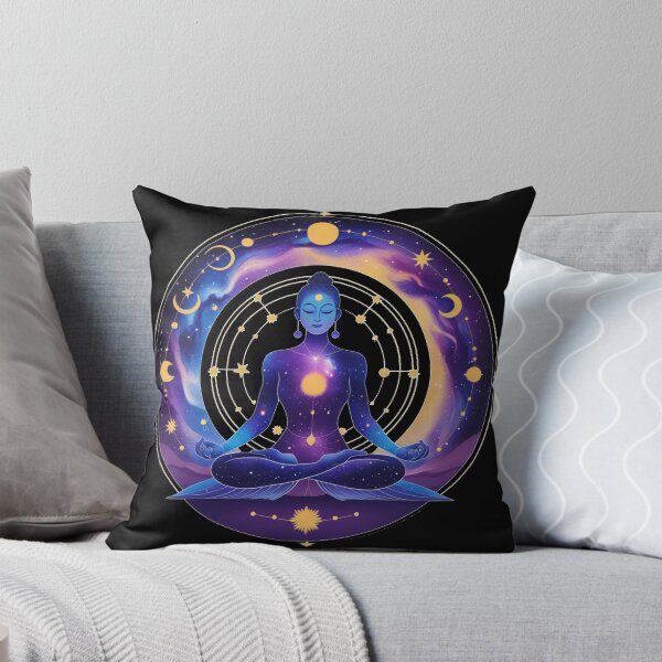 Item preview, Cosmic Meditation Goddess - Astrology Zen Art designed and sold by Kashear.
