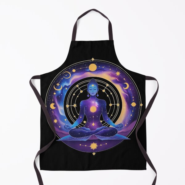 Item preview, Cosmic Meditation Goddess - Astrology Zen Art designed and sold by Kashear.