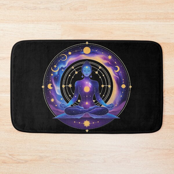 Item preview, Cosmic Meditation Goddess - Astrology Zen Art designed and sold by Kashear.