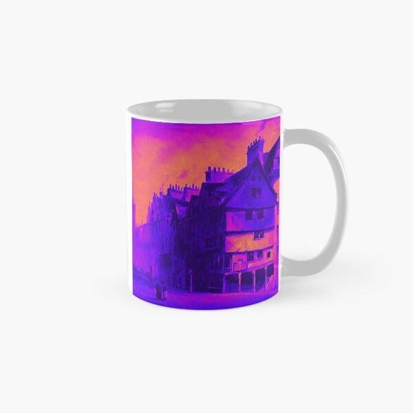Item preview, Cityscape in Purple and Pink designed and sold by tomorrowsart.