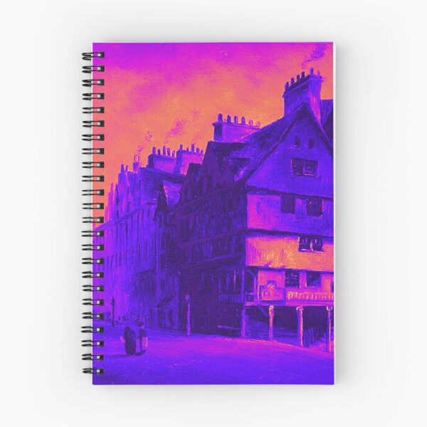 Item preview, Cityscape in Purple and Pink designed and sold by tomorrowsart.