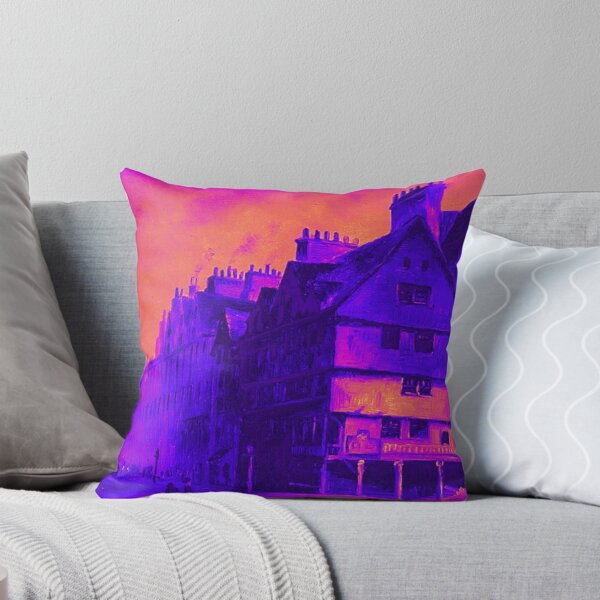 Item preview, Cityscape in Purple and Pink designed and sold by tomorrowsart.