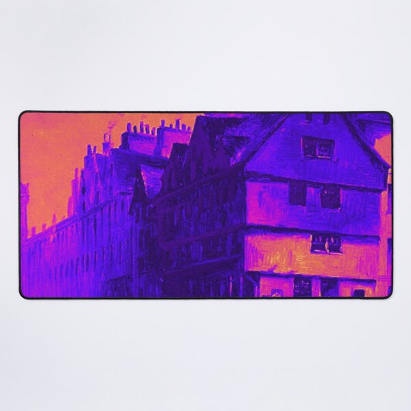 Item preview, Cityscape in Purple and Pink designed and sold by tomorrowsart.