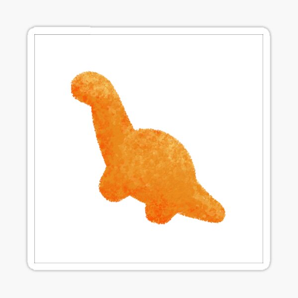 Item preview, Brontosaurus Chicken Nugget designed and sold by Mae-Shark.