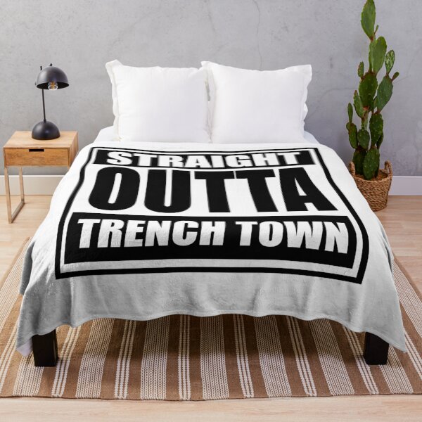 Item preview, Straight Outta Trench Town designed and sold by GrizzlyCollective.